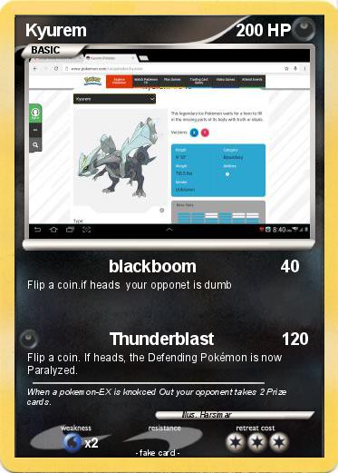 Pokemon Kyurem