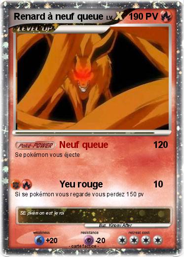 Pokemon Renard à neuf queue