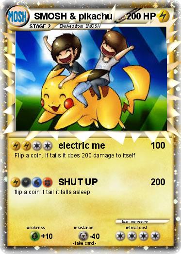 Pokemon SMOSH & pikachu