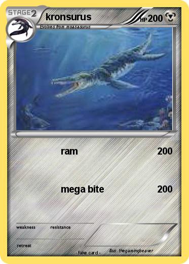 Pokemon kronsurus