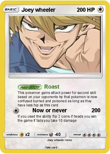 Pokemon Joey wheeler