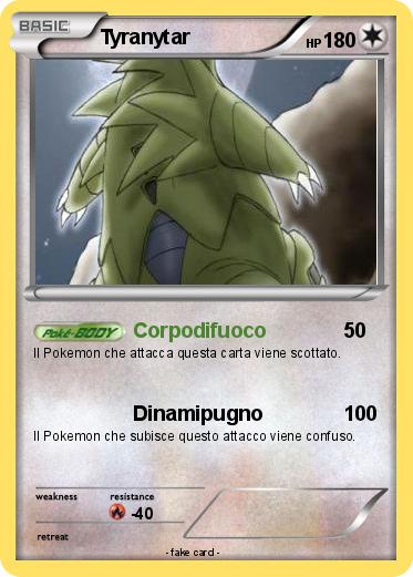 Pokemon Tyranytar