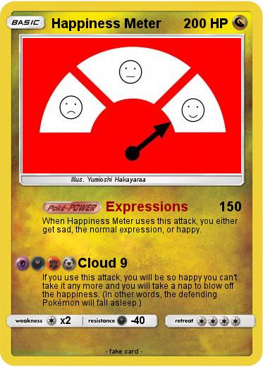 Pokemon Happiness Meter