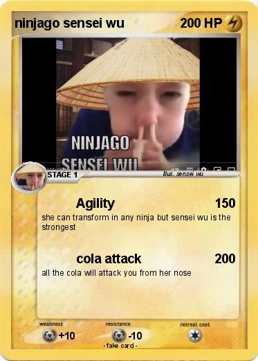 Pokemon ninjago sensei wu