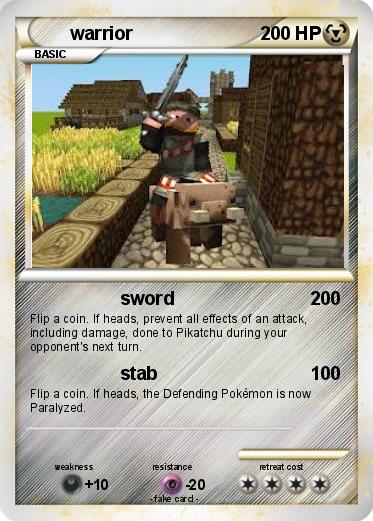Pokemon warrior