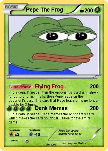 Pokemon Pepe The Frog