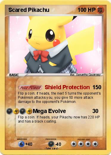 Pokemon Scared Pikachu