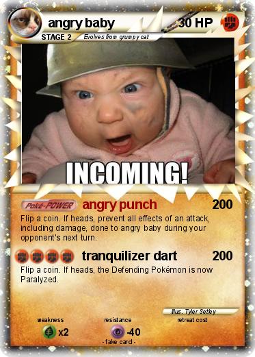 Pokemon angry baby