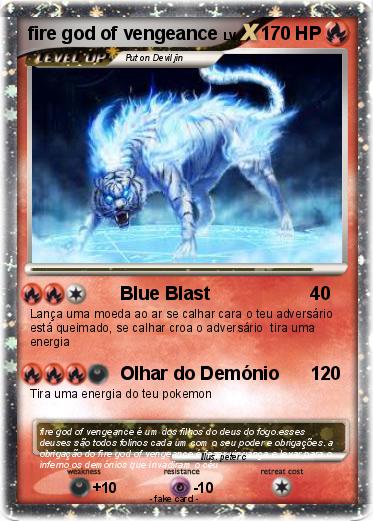 Pokemon fire god of vengeance
