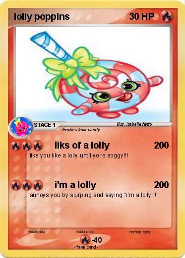 Pokemon lolly poppins