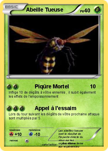 Pokemon Abeille Tueuse