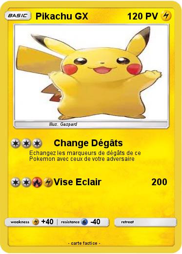 Pokemon Pikachu GX