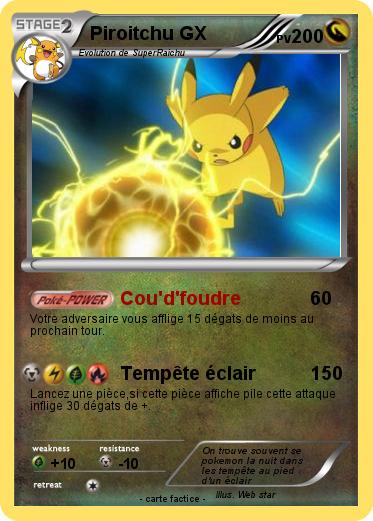 Pokemon Piroitchu GX