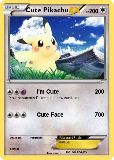 Pokemon Cute Pikachu
