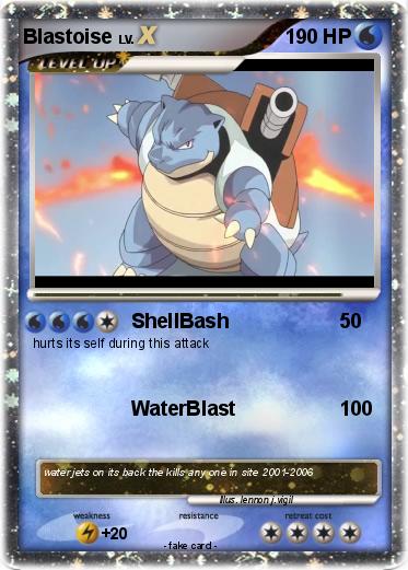 Pokemon Blastoise