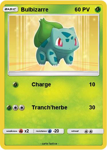 Pokemon Bulbizarre