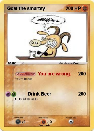 Pokemon Goat the smartsy