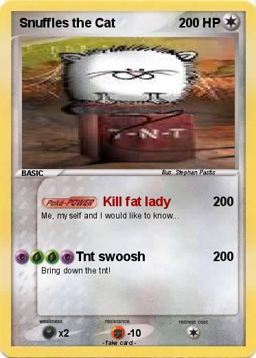 Pokemon Snuffles the Cat