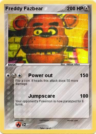 Pokemon Freddy Fazbear