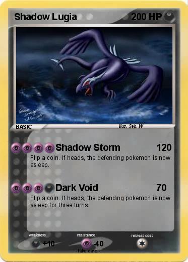 Pokemon Shadow Lugia
