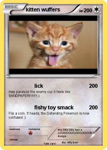 Pokemon kitten wuffers