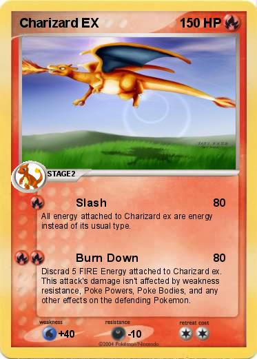 Pokemon Charizard EX