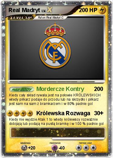 Pokemon Real Madryt