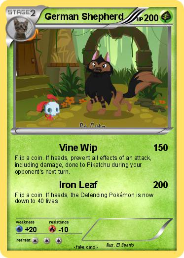 Pokemon German Shepherd
