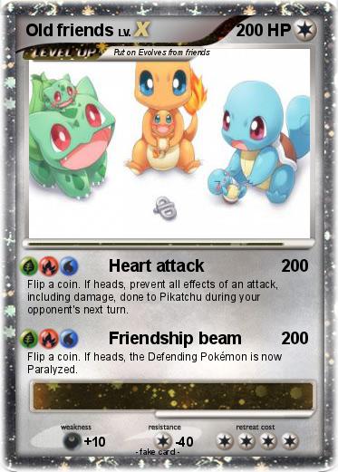 Pokemon Old friends