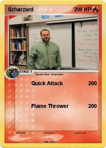 Pokemon Scharzard