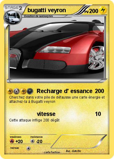 Pokemon bugatti veyron