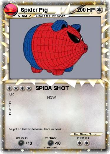Pokemon Spider Pig