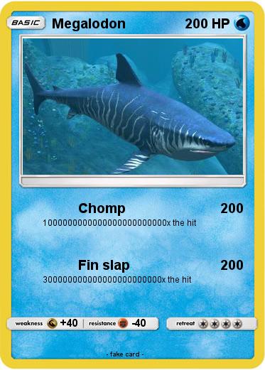 Pokemon Megalodon