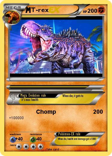 Pokemon T-rex