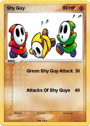 Pokemon Shy Guy