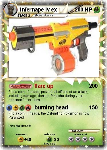 Pokemon infernape lv ex