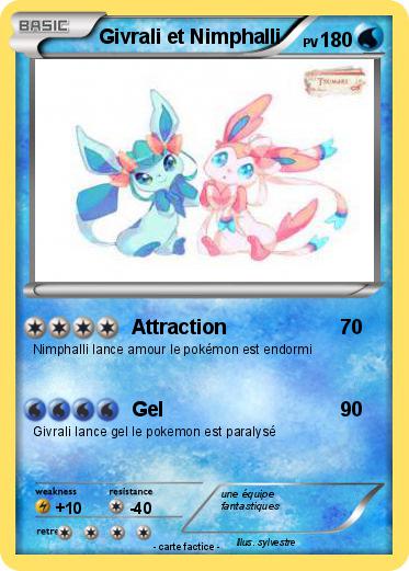 Pokemon Givrali et Nimphalli