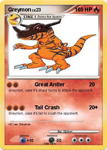 Pokemon Greymon