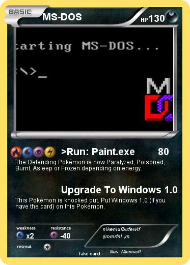 Pokemon MS-DOS