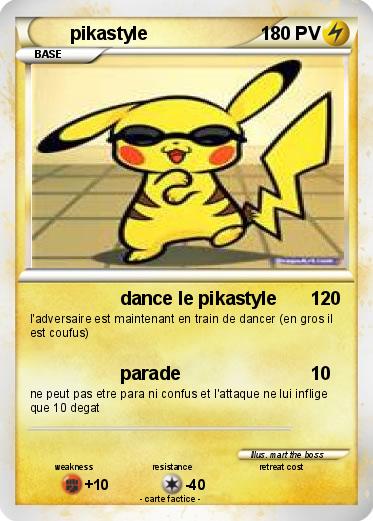 Pokemon pikastyle