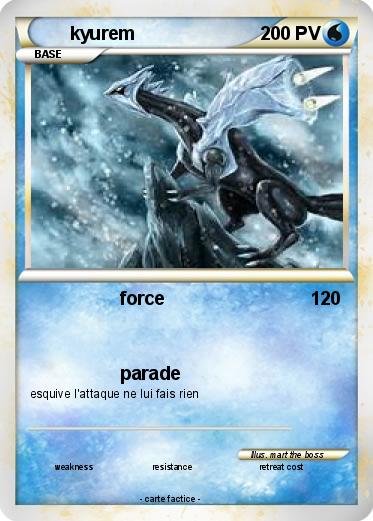 Pokemon kyurem
