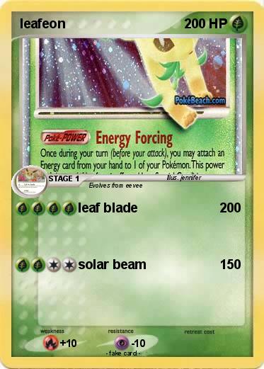 Pokemon leafeon