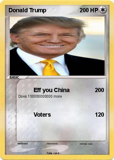 Pokemon Donald Trump