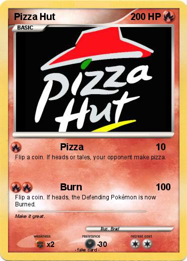 Pokemon Pizza Hut