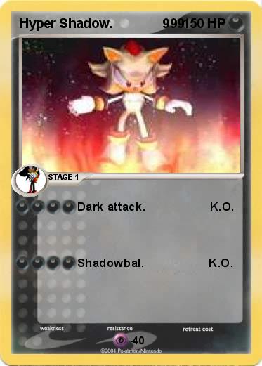 Pokemon Hyper Shadow.              999                  