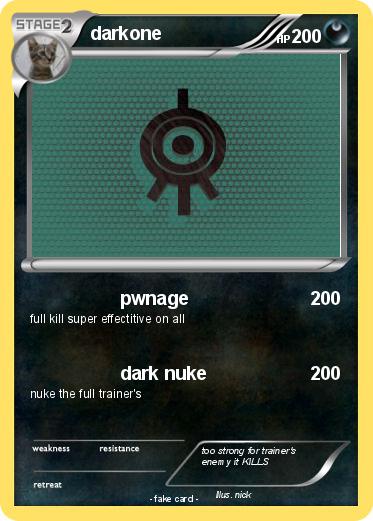 Pokemon darkone