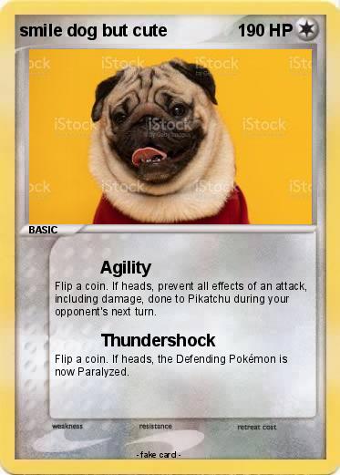 Pokemon smile dog but cute