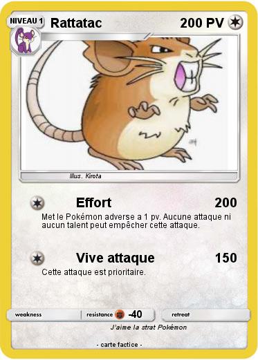 Pokemon Rattatac