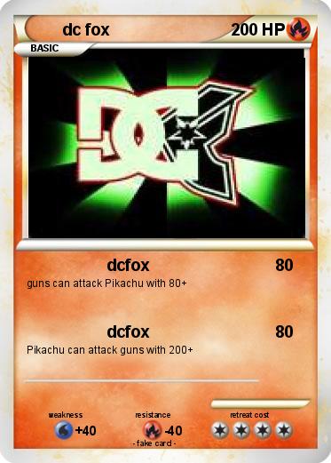 Pokemon dc fox