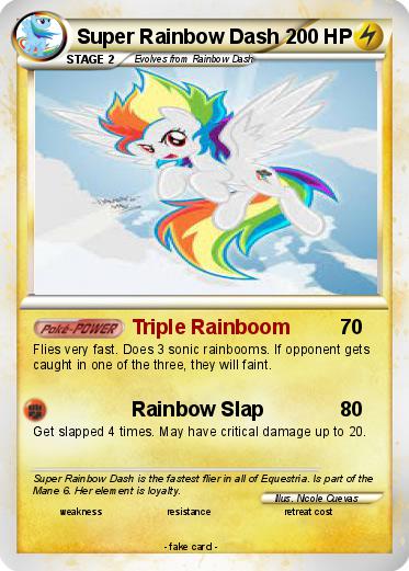 Pokemon Super Rainbow Dash